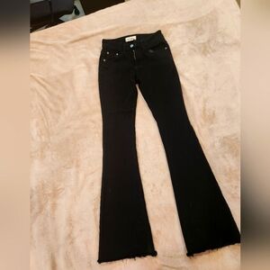 New Teen Flare Black Jeans.